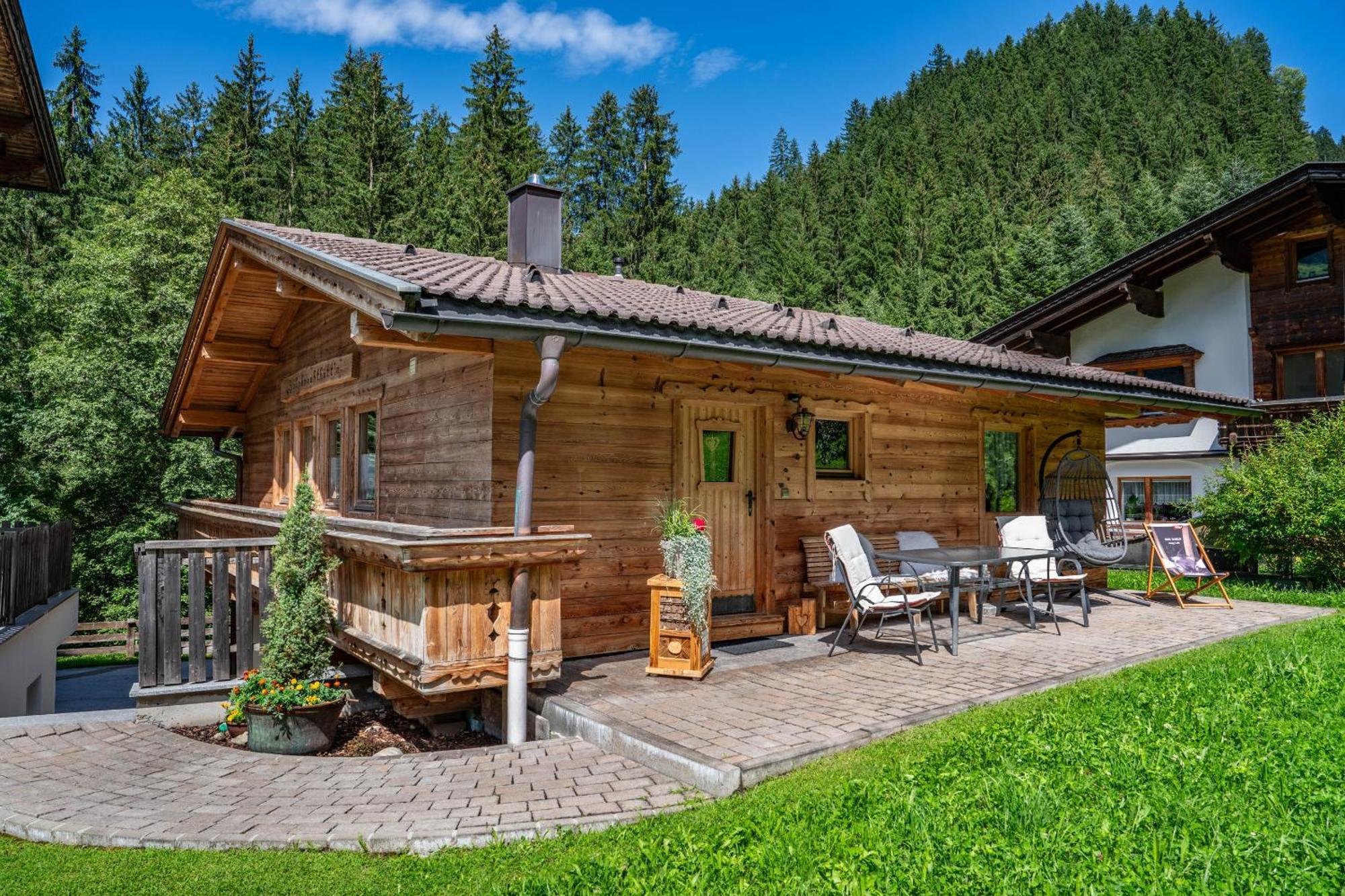 Holzknechthuette Villa Mayrhofen Ngoại thất bức ảnh