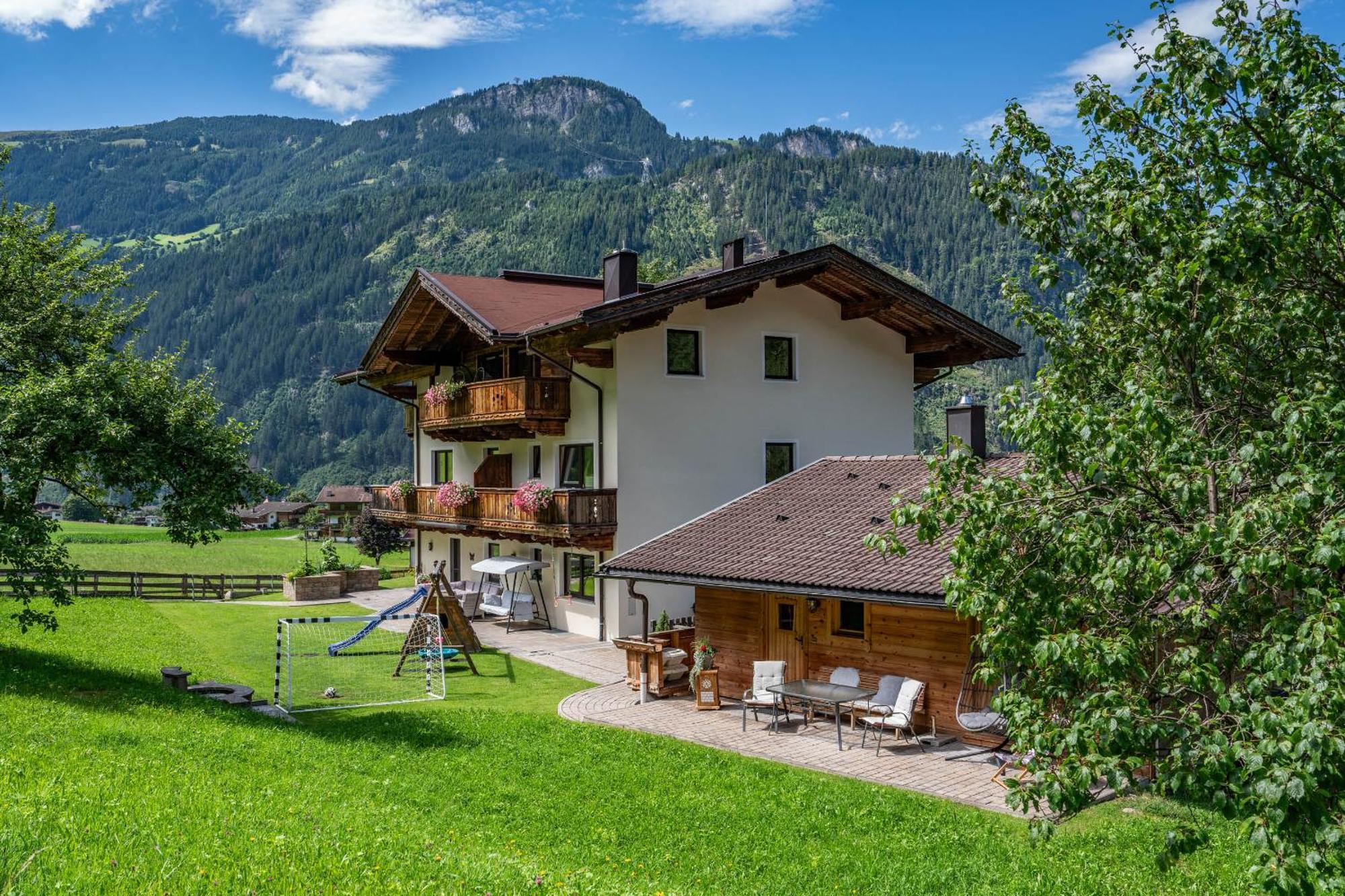 Holzknechthuette Villa Mayrhofen Ngoại thất bức ảnh